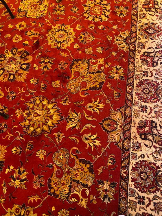 Image 1 of Tapis Adoros Keshan vintage – Pure laine vierge – Grand 300 × 500 cm – Excellent état