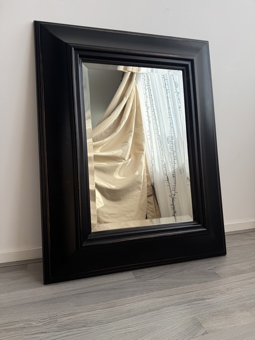 Riverdale-Spiegel im schwarzen Stil, 73 x 93 cm