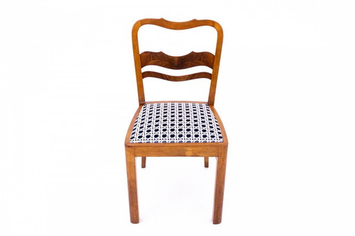 Art Deco chair from the 1940s, Poland.