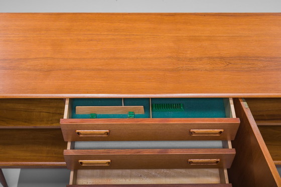 Image 1 of Credenza danese in teak di Gunnar Nielsen per Tibergaard, 1960