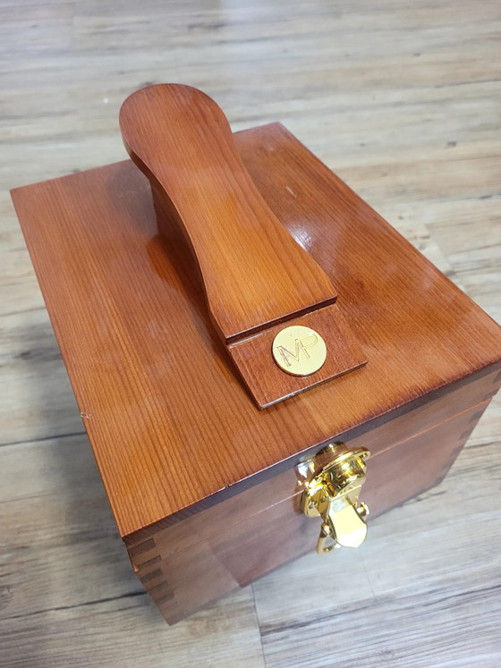 Caja de madera exclusiva para lustrar zapatos de Maison Paul – excelente estado – Magis, Objetos decorativos (photo 14 of 14)