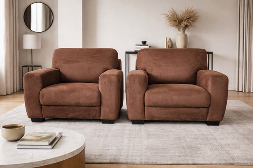 2 sillones lujosos y cómodos, nuevos