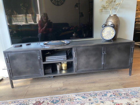 Image 1 of TV meubel Carpino zwart Metalic