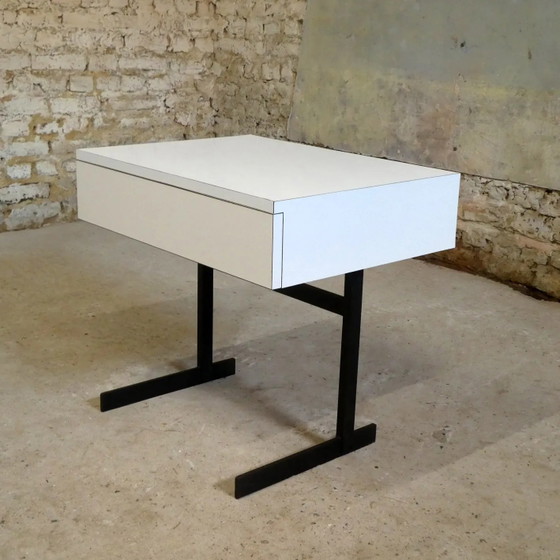 Comodino di design, 1960 – Comodini, Legno, Metallo (photo 3 of 4)