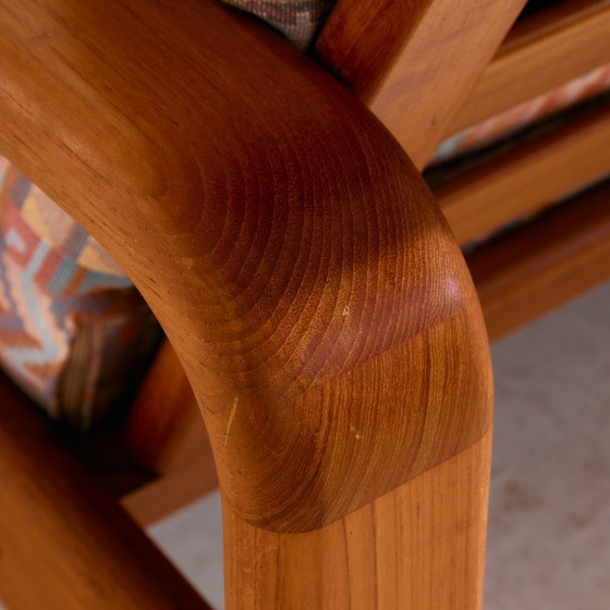 Image 1 of MK11495 Sofá de teca de tres plazas