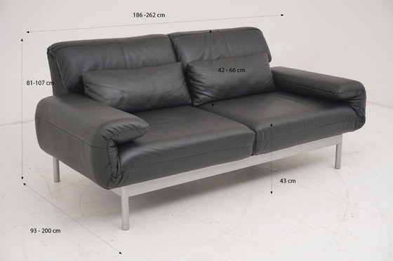 Image 1 of Rolf Benz Plura 380 Relaxsofa Divano funzionale Divano Divano in pelle