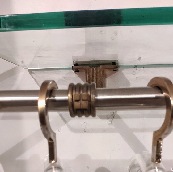 Image 1 of Garderobe R14 von Peter Ghyczy mit 9 Kleiderbügeln