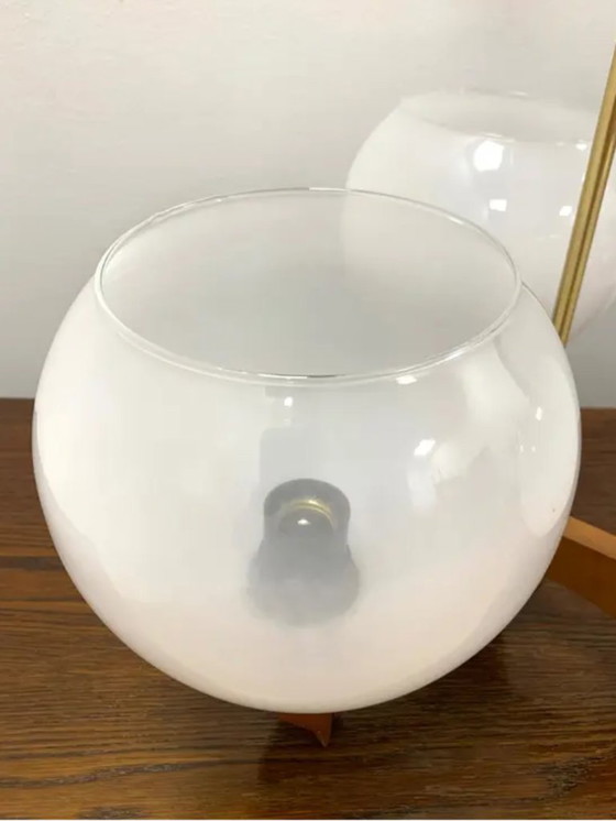 Image 1 of Lámpara de araña retro, década de 1970, Checoslovaquia