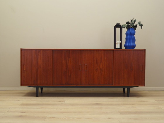 Image 1 of Credenza in teak, design danese, anni '70, produttore: Westergaard