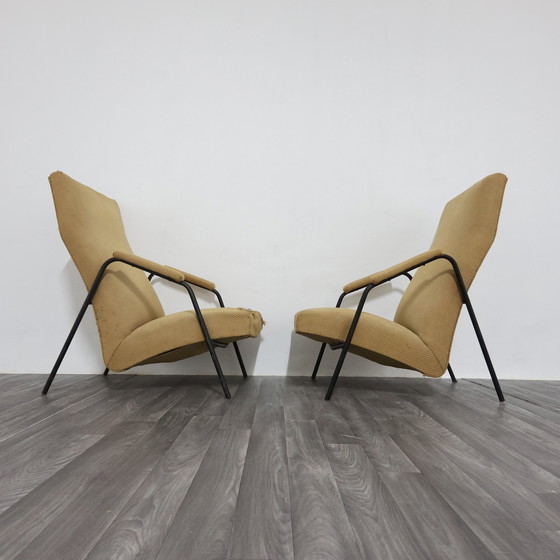 Image 1 of ALF SVENSSON LJUNG INDUSTRIER Pair of Armchairs Design Modernariato 1950’s
