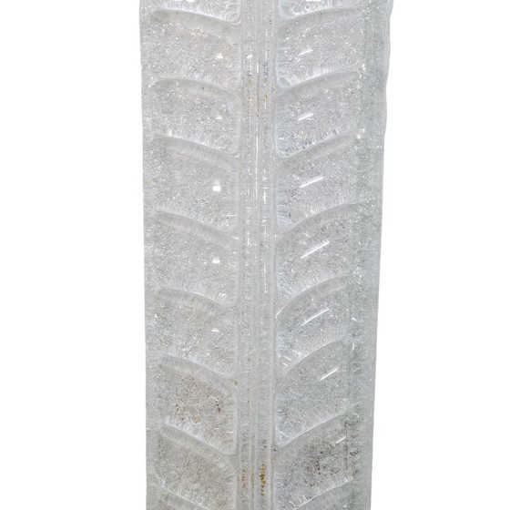 Image 1 of Paire d'appliques murales de style Art déco en laiton et verre de Murano