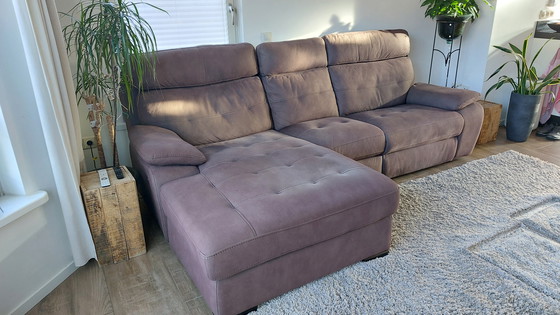 Image 1 of Sofá lounge con sillón reclinable.