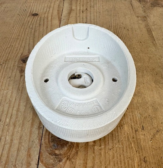 Image 1 of Applique vintage in porcellana bianca, anni '70