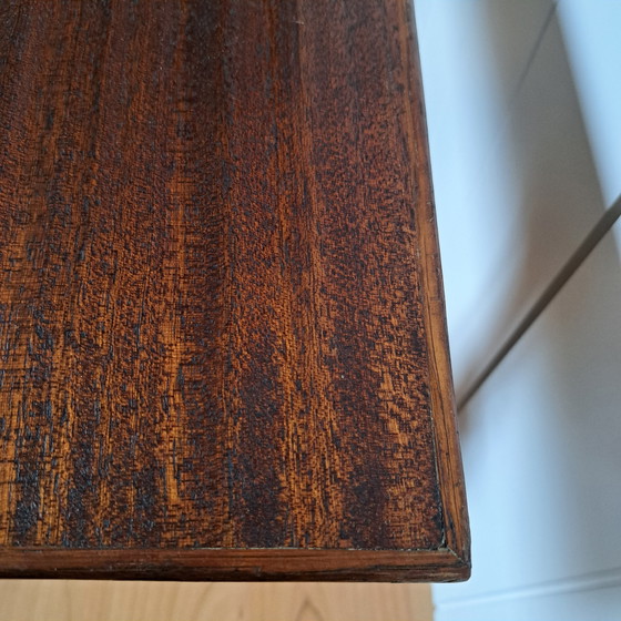 Image 1 of Brutalistische bijzettafel wijnranken vintage