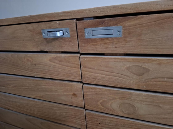 Ethnicraft Horizon Teak Sideboard – Metal, Wood (photo 4 of 5)