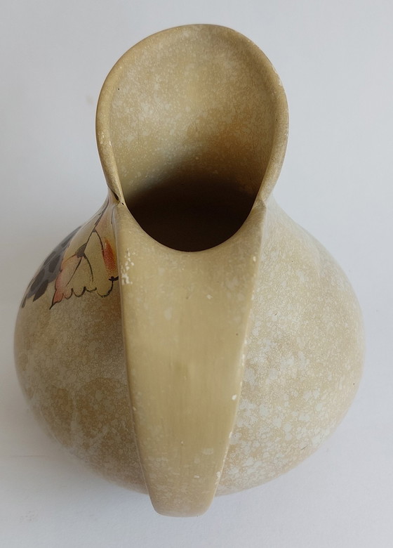 Image 1 of Vintage Brentleigh 1940's English hand painted jug.