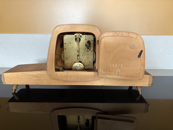 Image 1 of Horloge Franz Hermle Art Déco - milieu du XXe siècle, années 1960