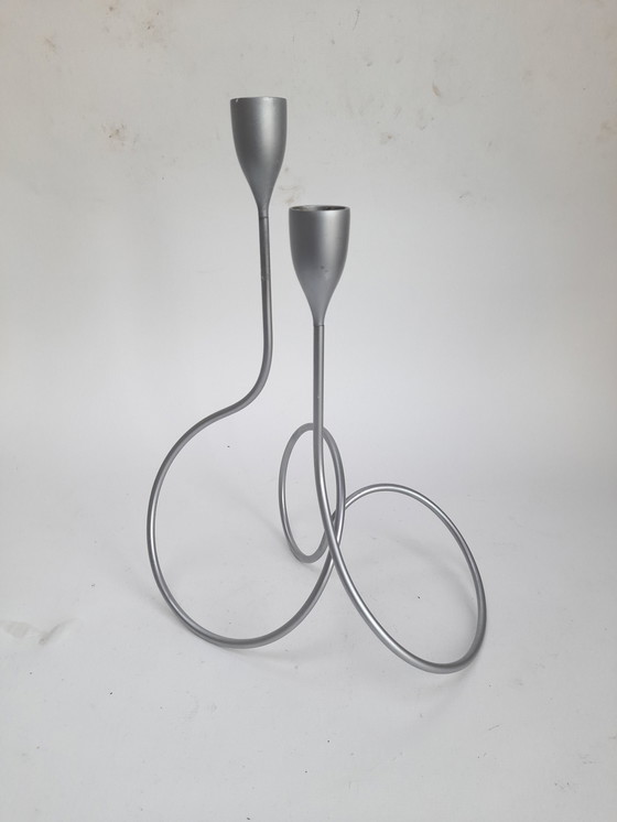 Image 1 of Black+Blum Twist Candle Holder