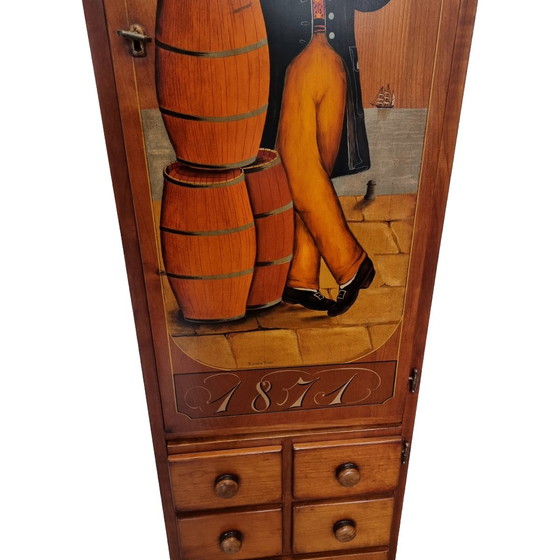 Image 1 of Mobile d'epoca in ciliegio B. D'arte F.Conz 2° metà XX secolo