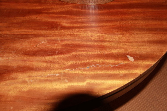 Image 1 of ovale console tafel empire stijl