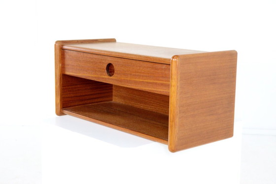 Image 1 of Kai Kristiansen for Vildbjerg mobelfabrik floating wall cabinet vintage Danish