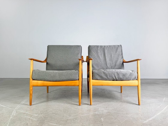 Image 1 of 4x Knoll Antimott fauteuil Midcentury fauteuil fauteuil Vintage