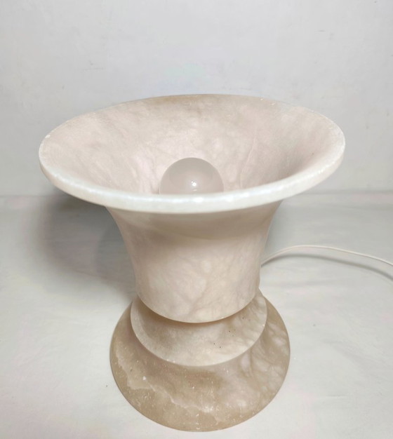 Image 1 of Marble table lamp. Spain, 1960s.