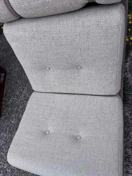 Image 1 of 2 stuks design vintage teak magnes olesen poltrona fauteuil