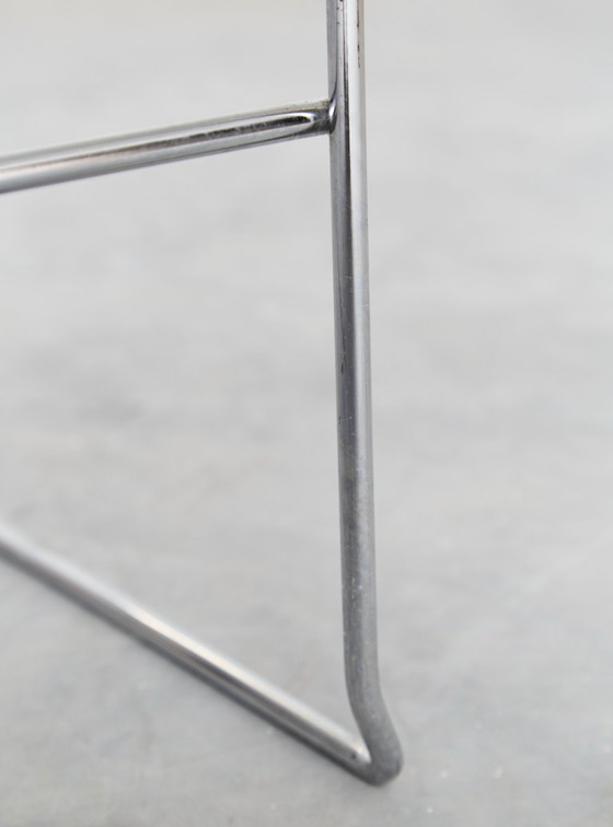 Image 1 of Leather Barstools by Giandomenico Belotti for Alias, 1980s, Set of 6
