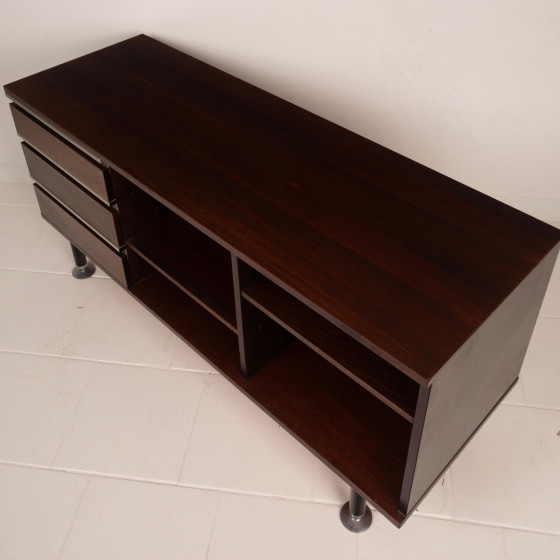 Low cabinet Pitagora by Renato Venturi and Ennio Fazioli for MIM, 1960 – MIM Roma, Metal, Mid Century Modern (photo 24 of 26)