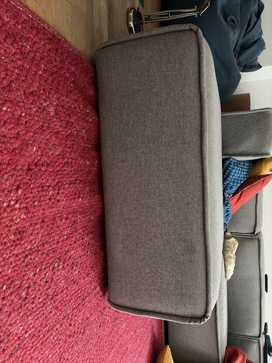 Bo-Concept Carmo Pouf Grau Filz – BoConcept, Modulare Sofas, Cotton (photo 2 of 5)