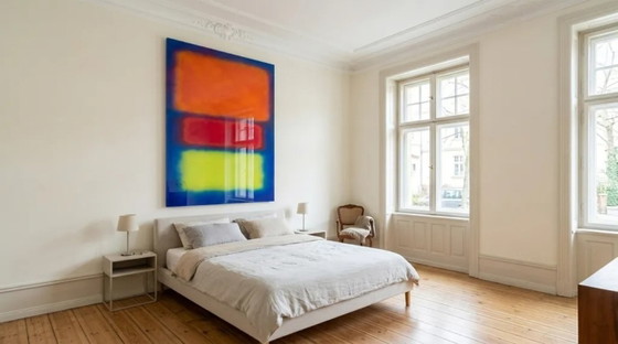 Version XXL - Art contemporain exclusif - Peinture néon sur verre acrylique de 5 mm, 120 x 160 cm (photo 4 of 5)