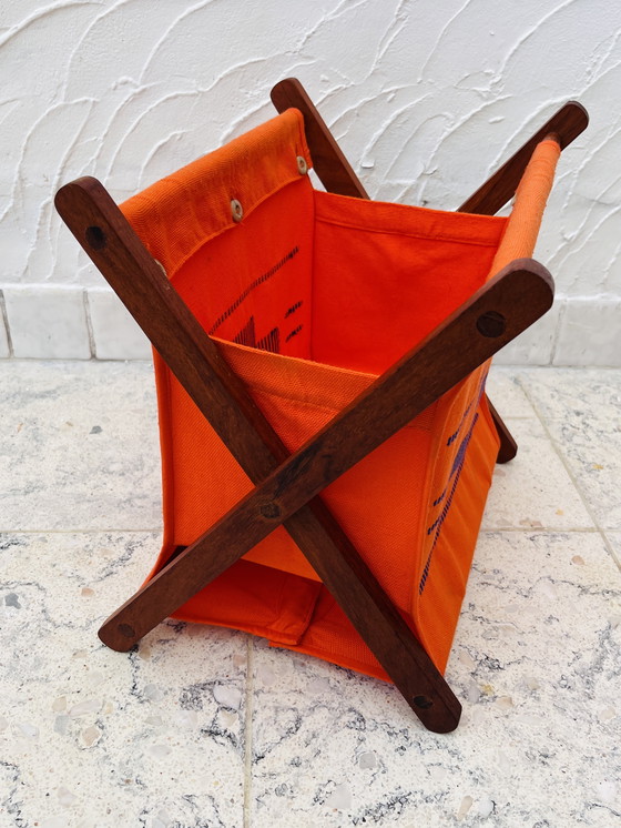 Image 1 of Porte-revue en tissus vintage 