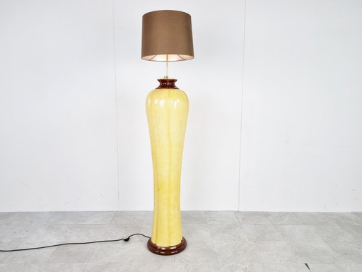 Italienische Vintage Stehlampe aus Keramik