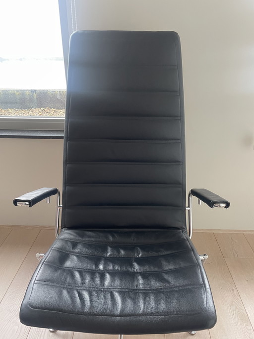 Drehstuhl mit hoher Rückenlehne von Frits Hansen