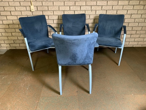 Image 1 of 4x Leolux Camarilla Esszimmerstühle