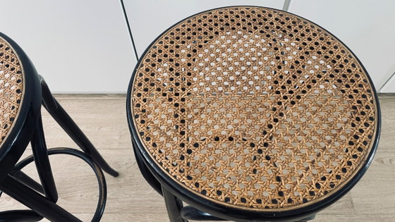 Image 1 of 2 Vintage Thonet style barkrukken jaren 70-80