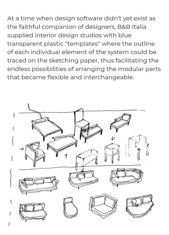 Image 1 of B&B Italia - Antonio Citterio - Chaise longue Sity