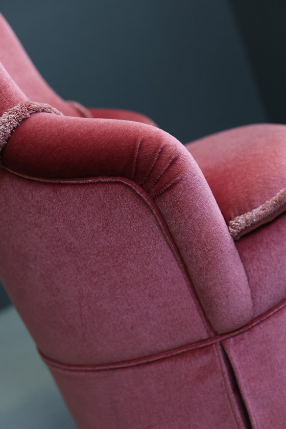 Image 1 of Set di due sedie da boudoir vintage