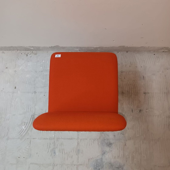 Image 1 of Lot van 4 Vintage Leren Stoelen door Poltronova, Harlow Variant 1971