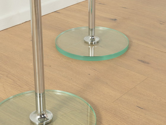 Image 1 of Ensemble de tables en verre des années 80, Peter Draenert