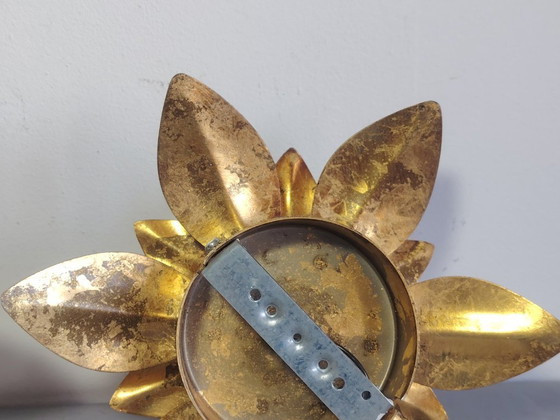 Image 1 of Wandlampen in Hollywood Regency-stijl uit de jaren 70.