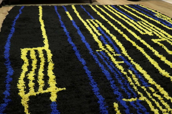 Image 1 of Berber carpet wool rug floor rug new 220 x 290 cm color rug carpet Berber runner large interior unique high pile original