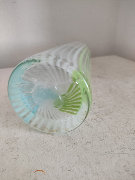 Image 1 of Vaso di design vintage in filigrana di Murano Dino Martens