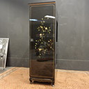 Vintage Chinese cabinet birds, flowers gold leaf bohemian cabinet / oriental cabinet / chinese cabinet