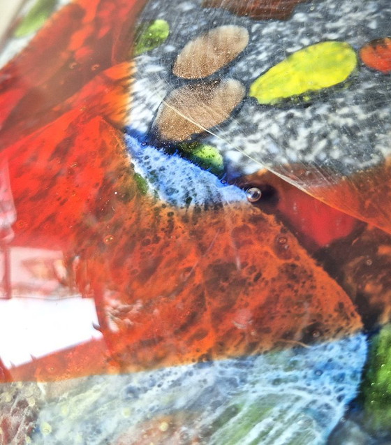 Rare Dino Martens For Aureliano Toso Murano Tutti Frutti Vase - 1950s – Glass, Murano Glass (photo 4 of 18)