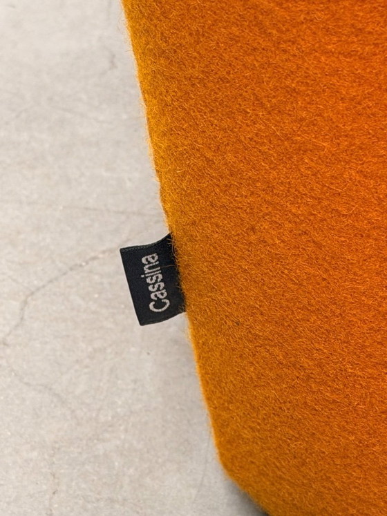 Image 1 of Cassina Utrecht fauteuil - Gerrit Thomas Rietveld - Oranje