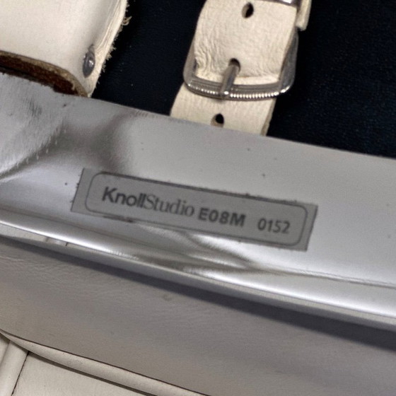 Image 1 of Sedia e ottomana originali Knoll Barcelona — Mies van der Rohe