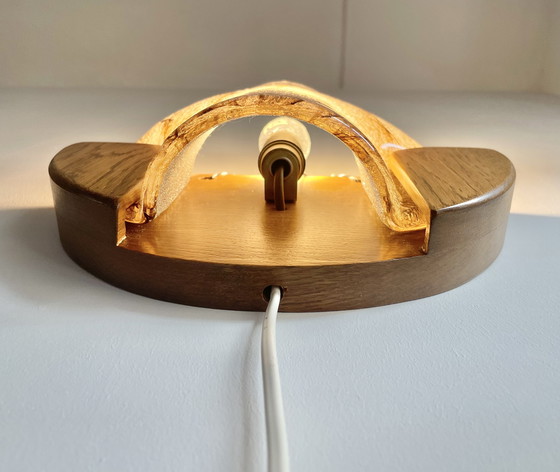 Image 1 of Bellissima lampada vintage tedesca in vetro di Murano