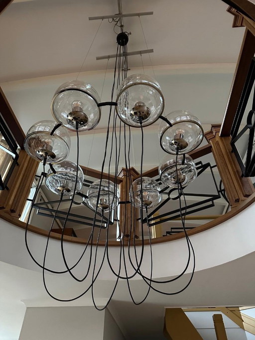 Saturnus Chandelier by RAAK Amsterdam, 1960s